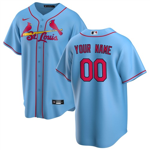 Men's St.Louis Cardinals Customized Stitched MLB Jersey